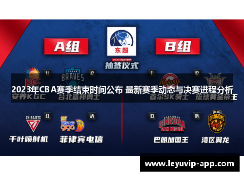 2023年CBA赛季结束时间公布 最新赛季动态与决赛进程分析