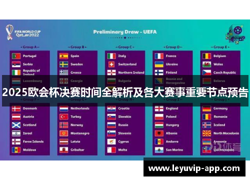 2025欧会杯决赛时间全解析及各大赛事重要节点预告