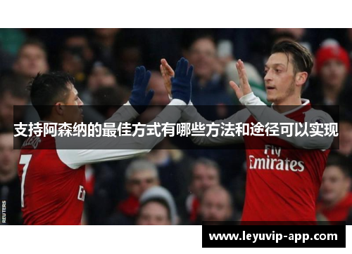 支持阿森纳的最佳方式有哪些方法和途径可以实现
